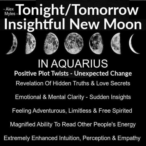 New Moon in Aquarius! Kat Miller Psychic Medium